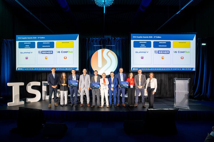 ESA Honors Three Space Companies for Excellence and Innovation