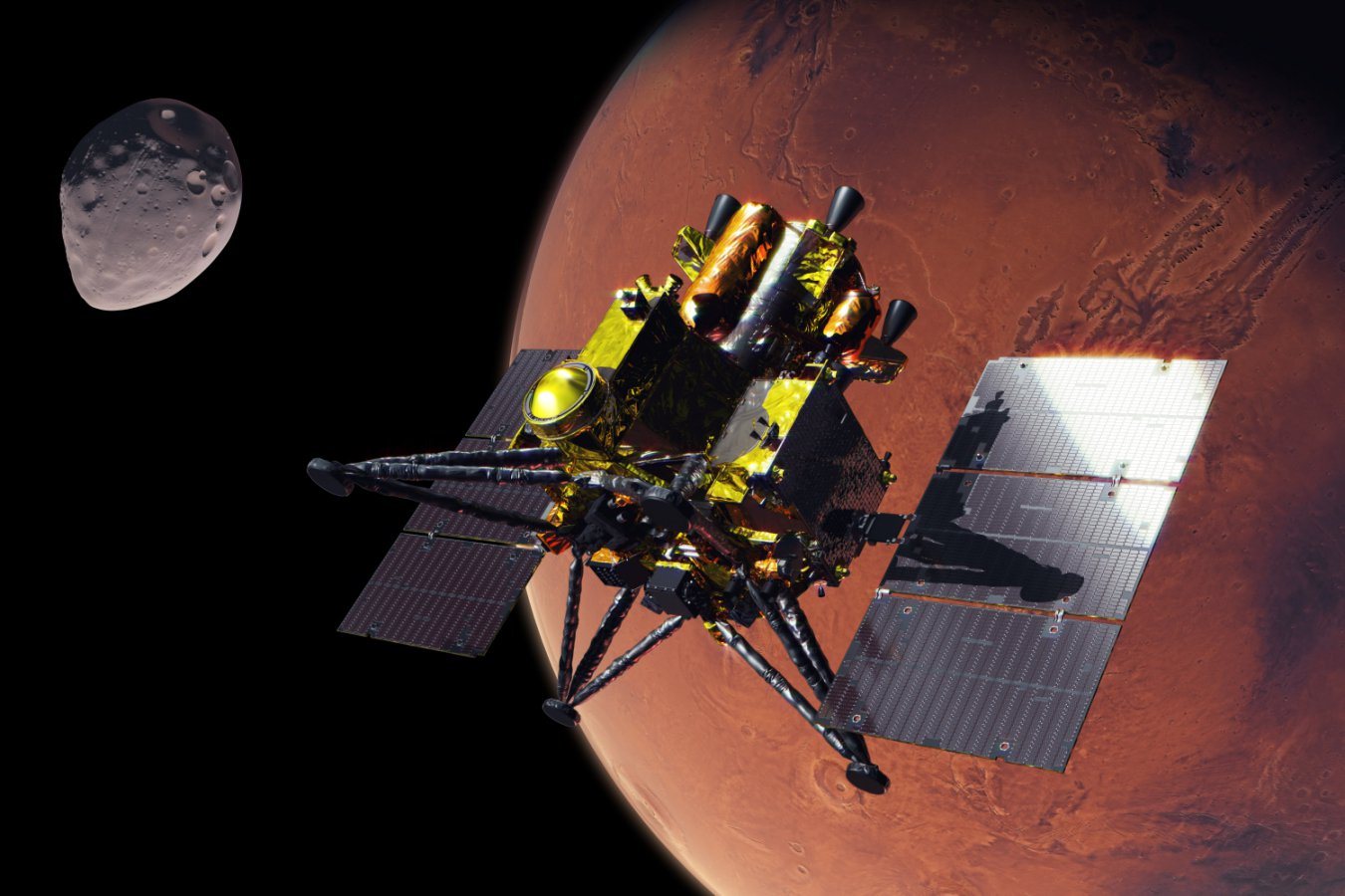 Japan Launches MMX Mission to Retrieve Samples from Mars Moon Phobos