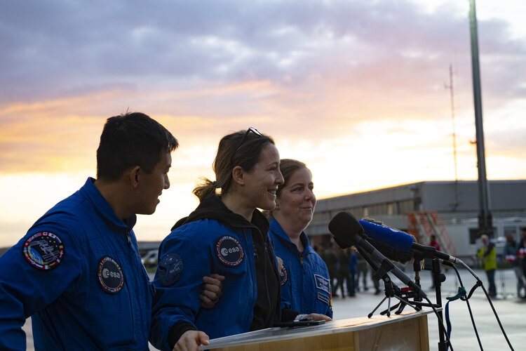 ESA Astronaut Sophie Adenot Returns to Europe After 237-Day ISS Mission