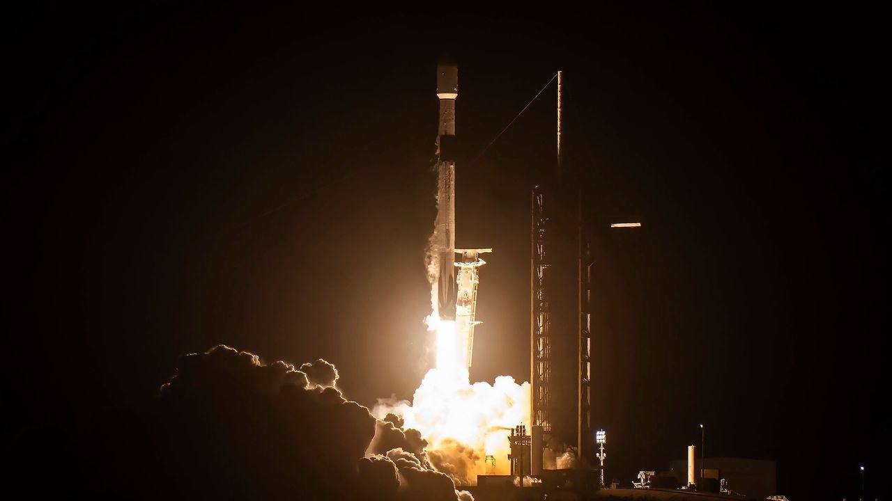 ‘Spectral lines’ and a giant plume: what science saw when the SpaceX rocket hit the moon