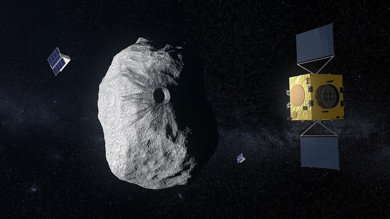 ESA's Hera Mission Begins Braking Maneuvers to Reach Asteroid