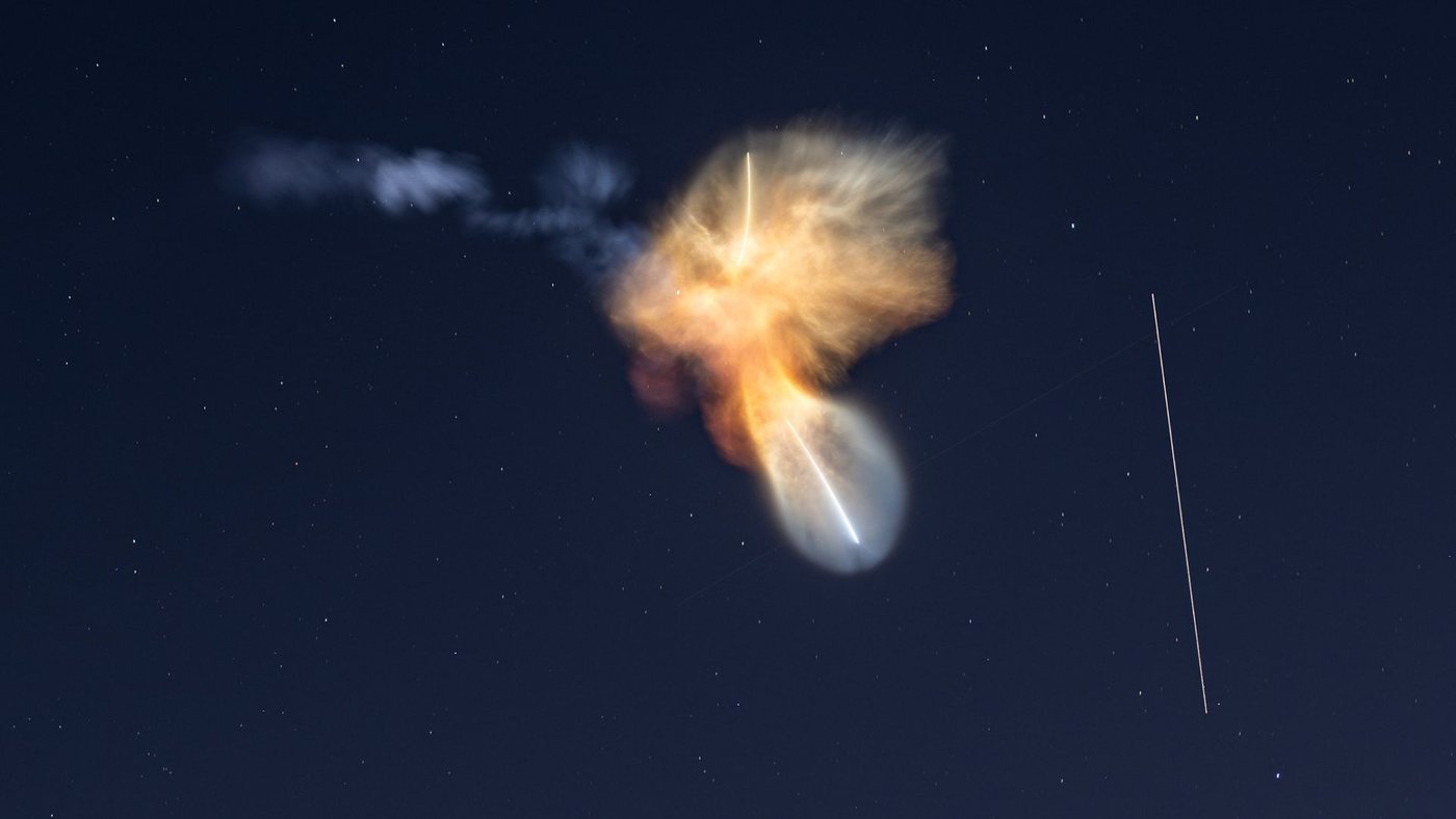 NASA Explains the Science Behind Viral 'Space Jellyfish' From SpaceX Launch