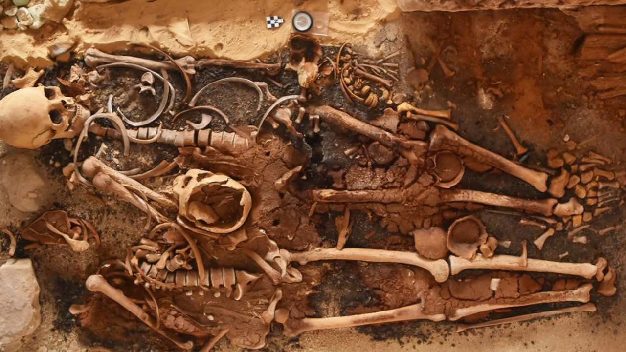 Gold 'tongues' found in 18 ancient Egyptian tombs on Mediterranean coast