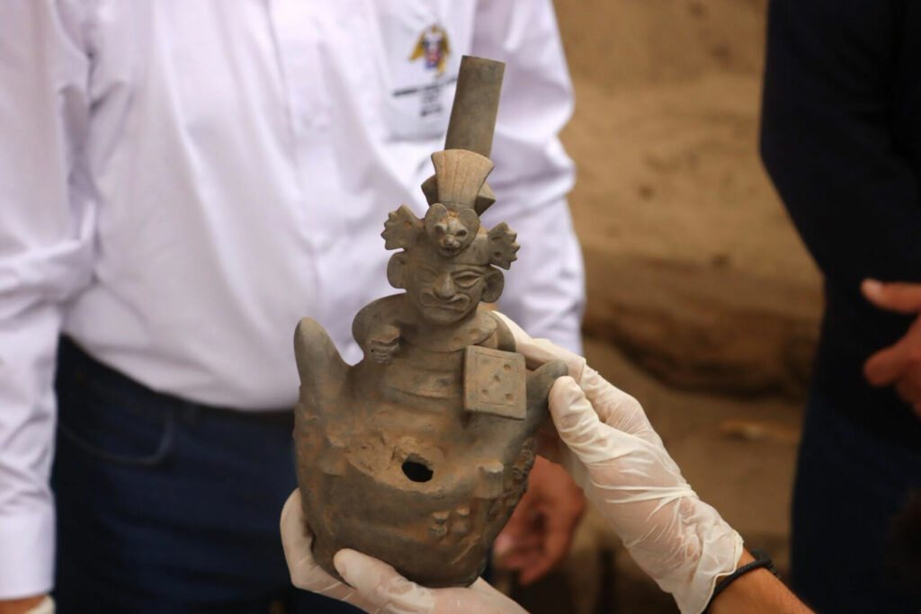 1,400-Year-Old Elite Infant Burial Found at Moche Temple in Peru