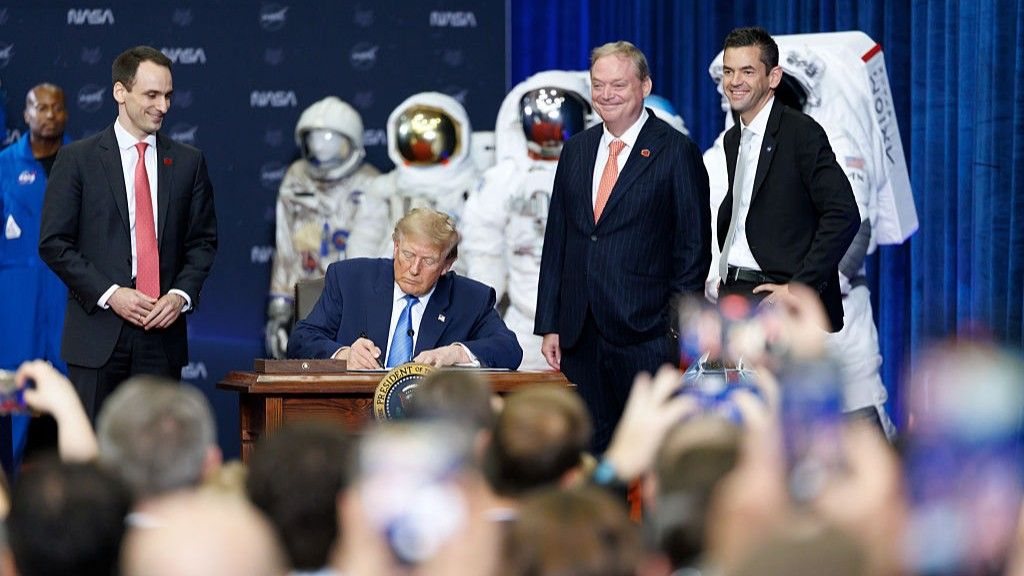 Trump Proposes US Space Academy, Raising Questions About NASA and Military Roles