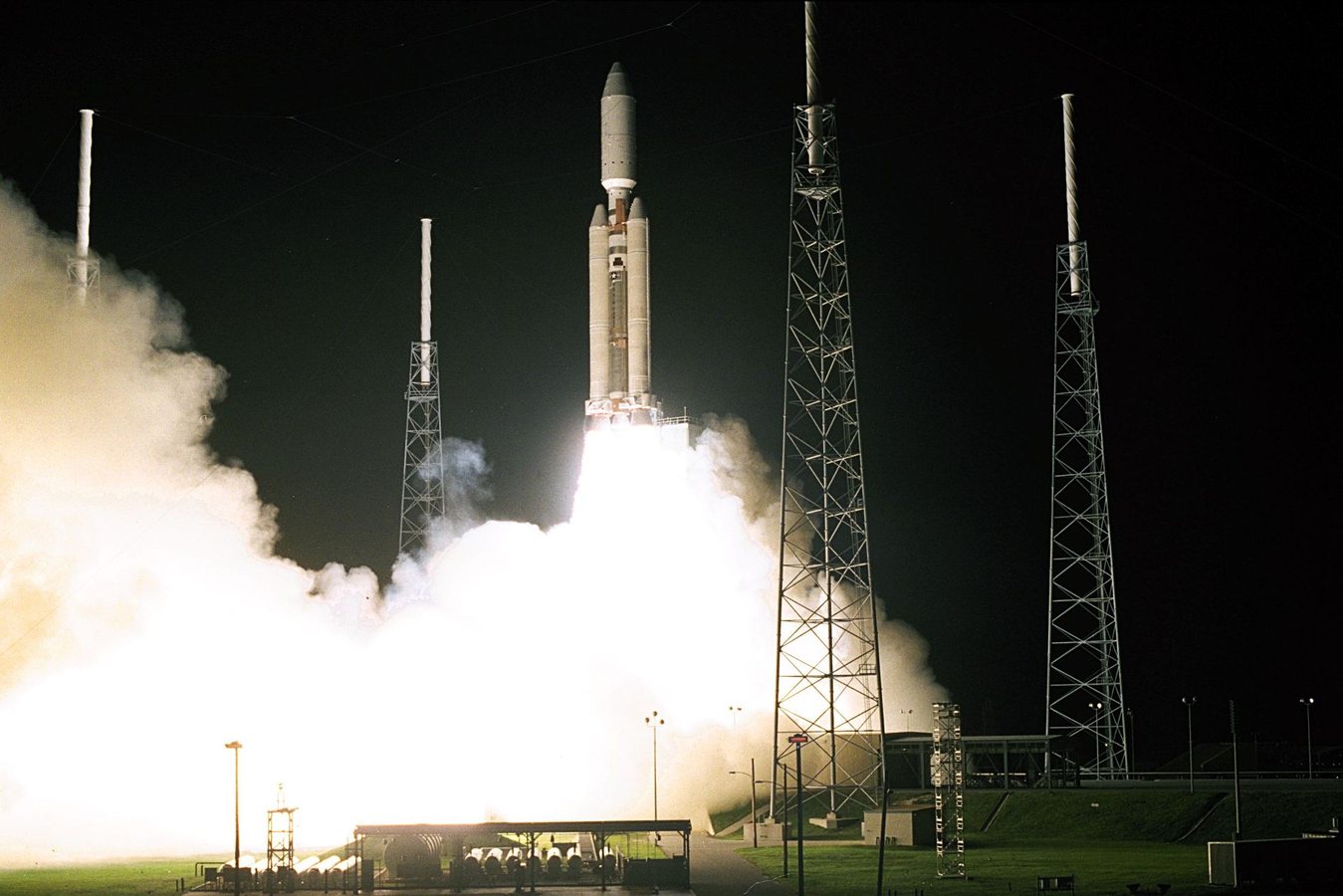 NASA's Cassini-Huygens Probe Begins Seven-Year Voyage to Saturn