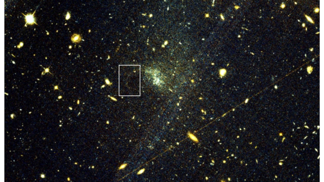 Stellar stream spotted in distant galaxy offers new way to measure dark matter
