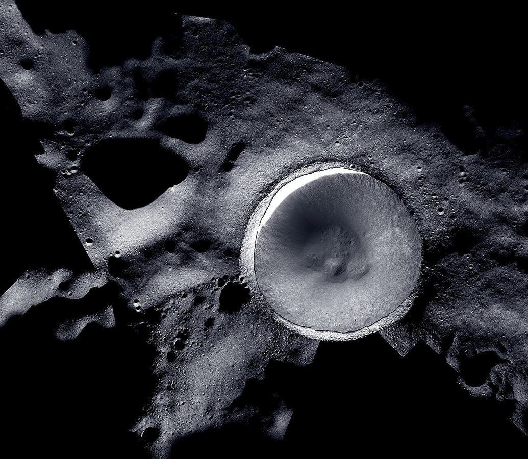 NASA Study Finds Microbes Could Survive at the Moon's South Pole