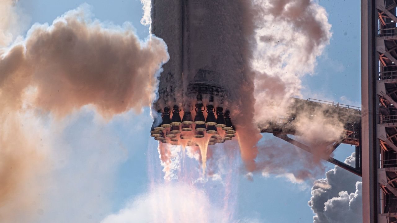 SpaceX Rolls Super Heavy Booster Back for Final Checks Ahead of Starship Flight 13