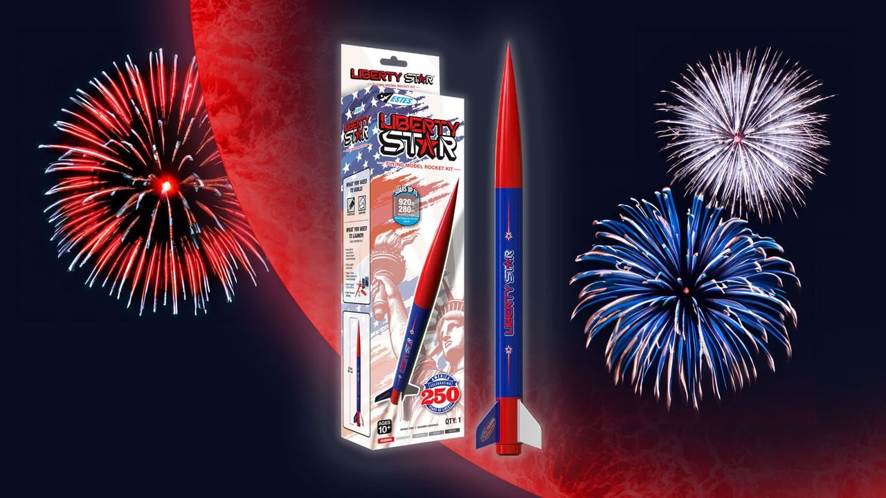 Estes Launches Liberty Star Model Rocket to Mark 250 Years of American Independence