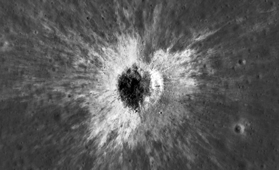 NASA's Lunar Orbiter Spots Largest Fresh Crater on the Moon