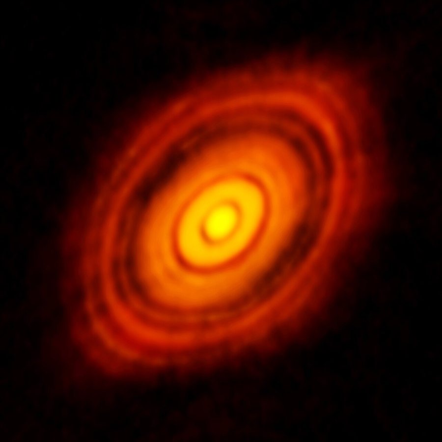 Dusty Disks Around Young Stars May Be Wreckage of Moon- and Mars-Sized Collisions