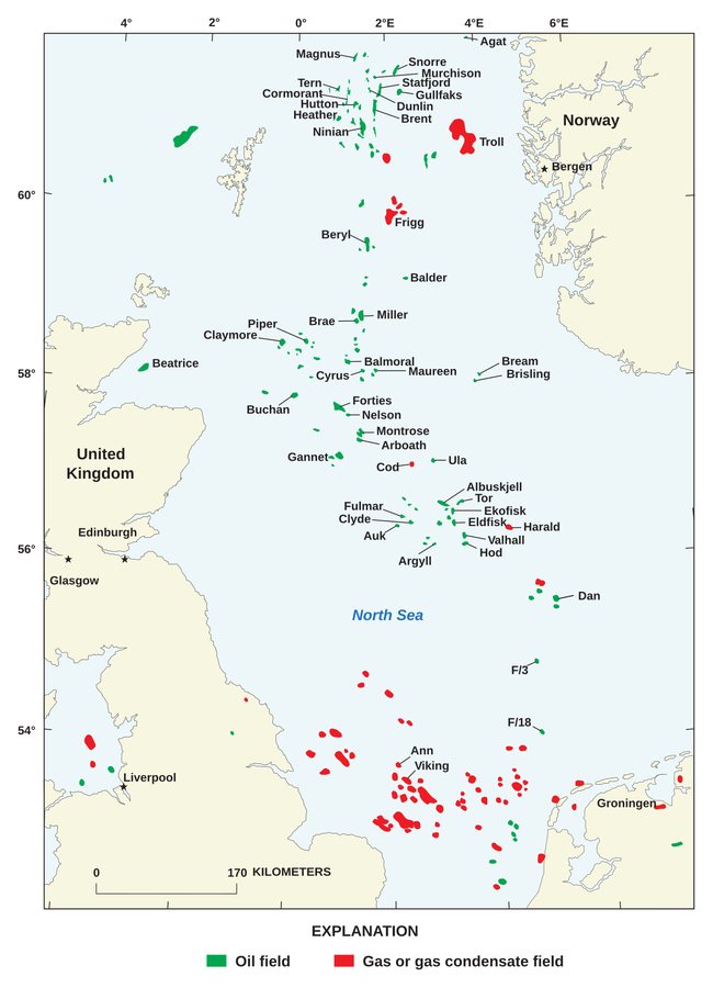 Climate damage from North Sea fields would outweigh economic gains, analysis finds