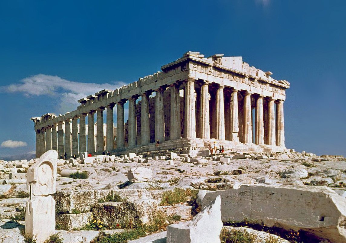 Mathematician Challenges Parthenon Optical Illusion Theory