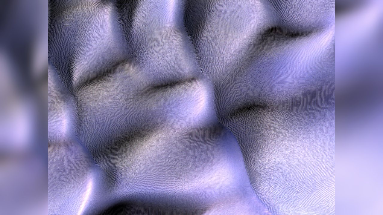 Wavy Alien Dune Fields Stretch Across Mars