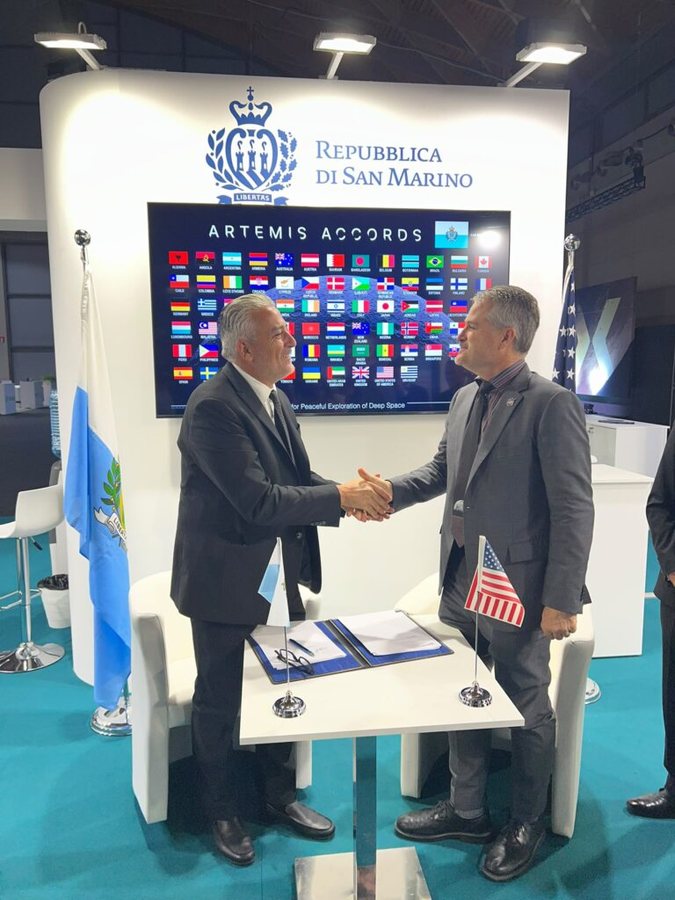 San Marino Signs Artemis Accords, Becomes 74th Signatory Nation