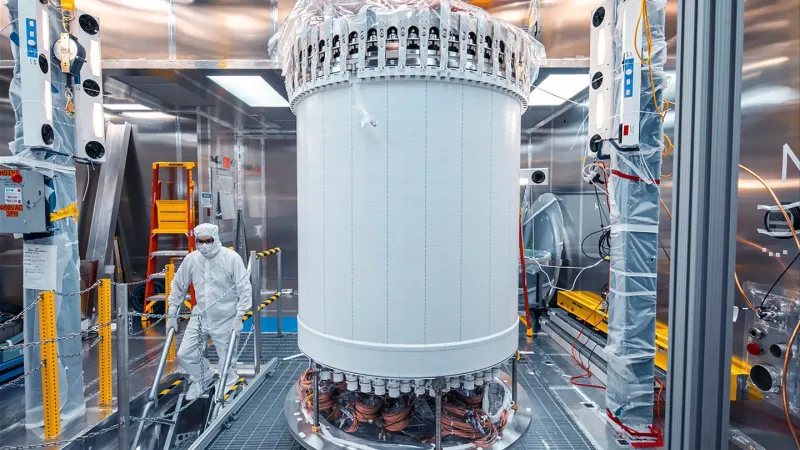 Dark matter experiment detects energy flash that could be first WIMP signal